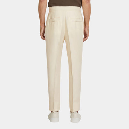 Oasi Lino Pants in Linen and Cupro