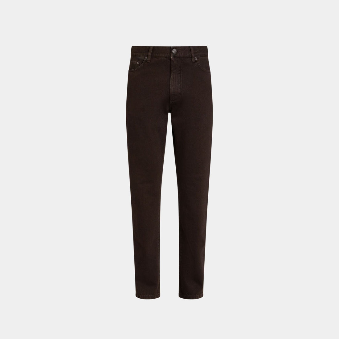 Stone-Washed Cotton Roccia Jeans