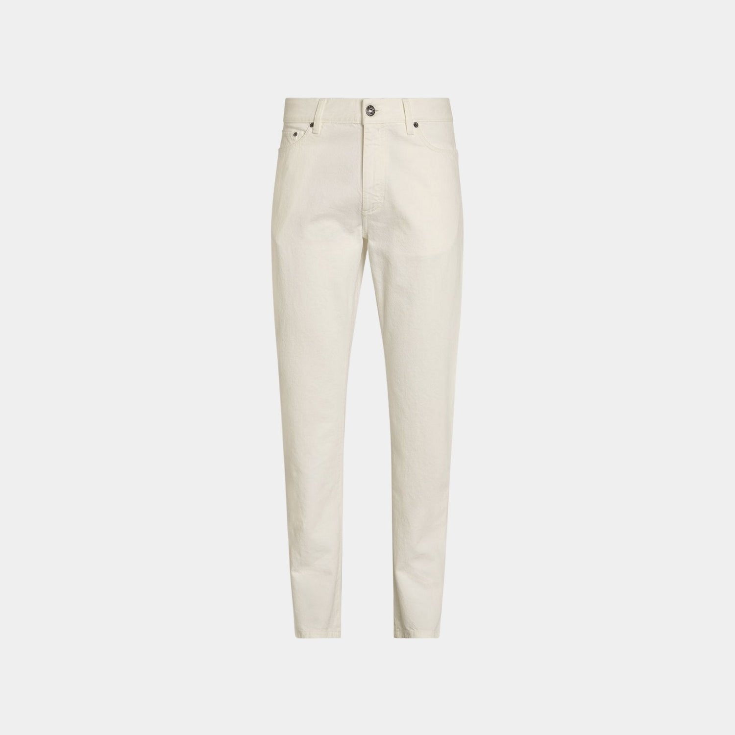 Stone-Washed Cotton Roccia Jeans