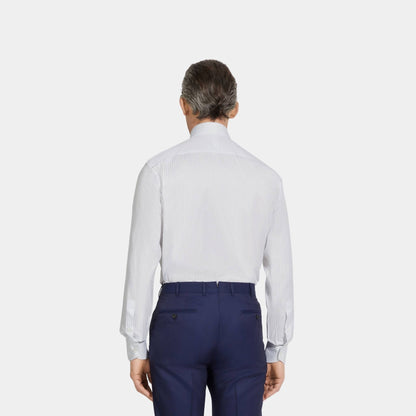 Structured Striped Centoventimila Cotton Shirt