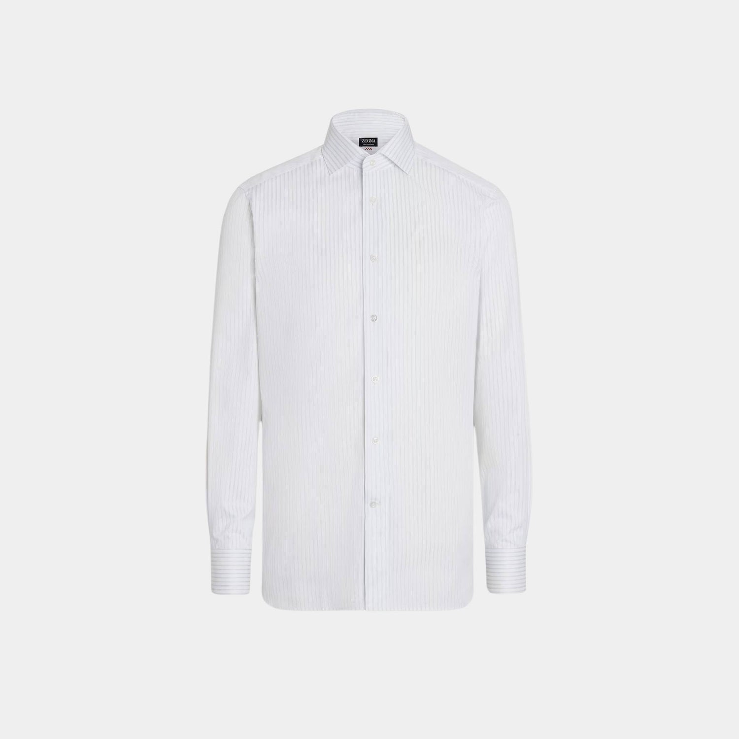 Structured Striped Centoventimila Cotton Shirt