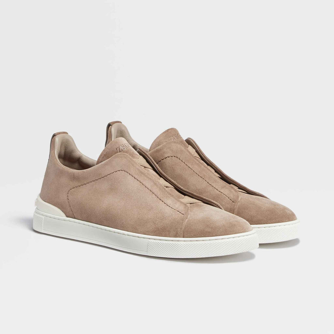 Suede Triple Stitch Sneakers