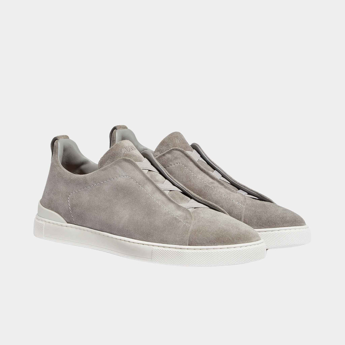 Suede Triple Stitch Sneakers