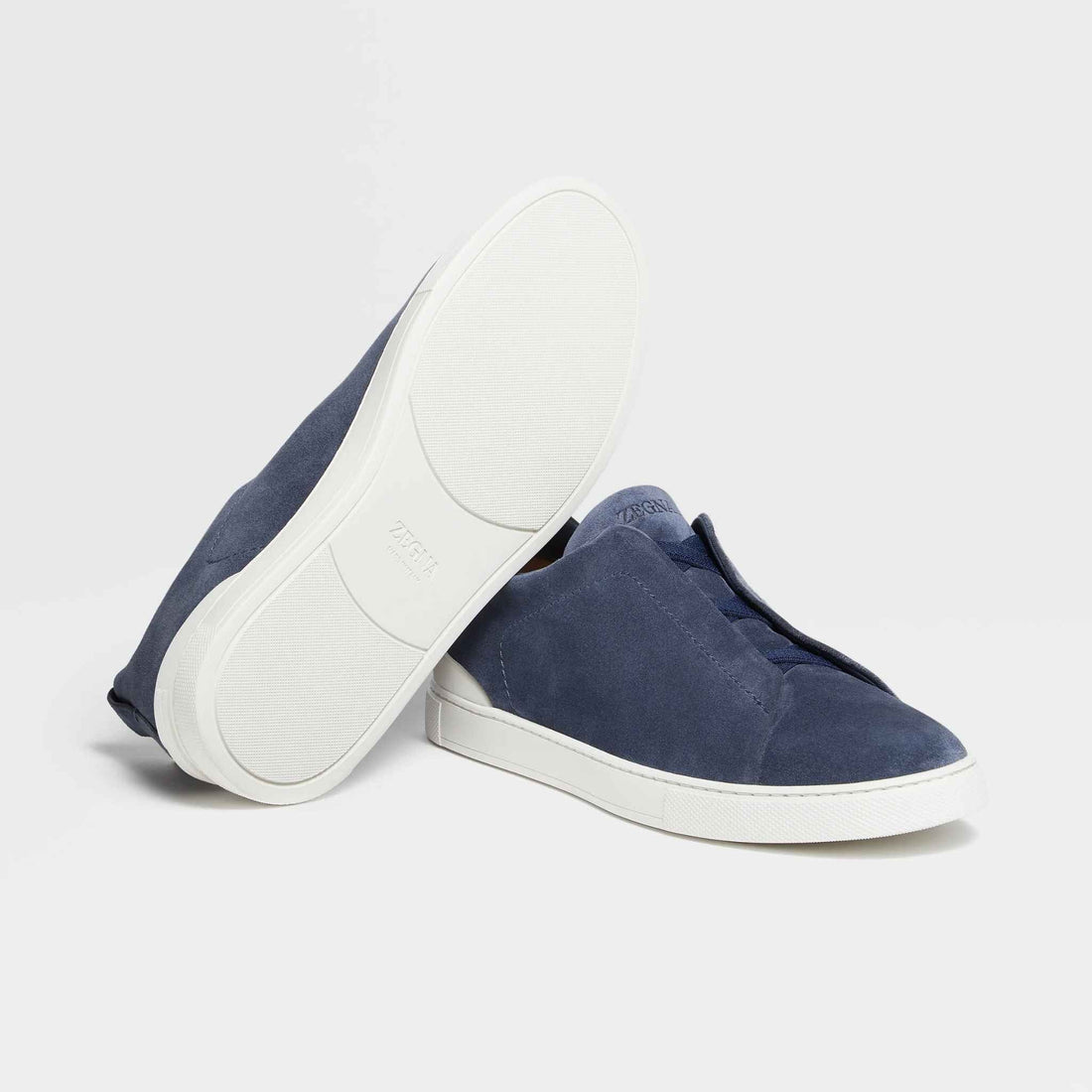 Suede Triple Stitch Sneakers