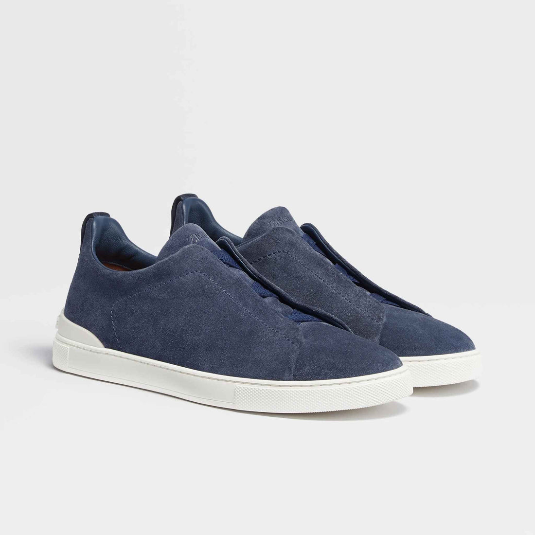 Suede Triple Stitch Sneakers
