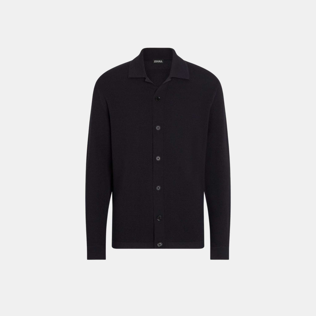 Wool Shirt With Tridimensional Stitch