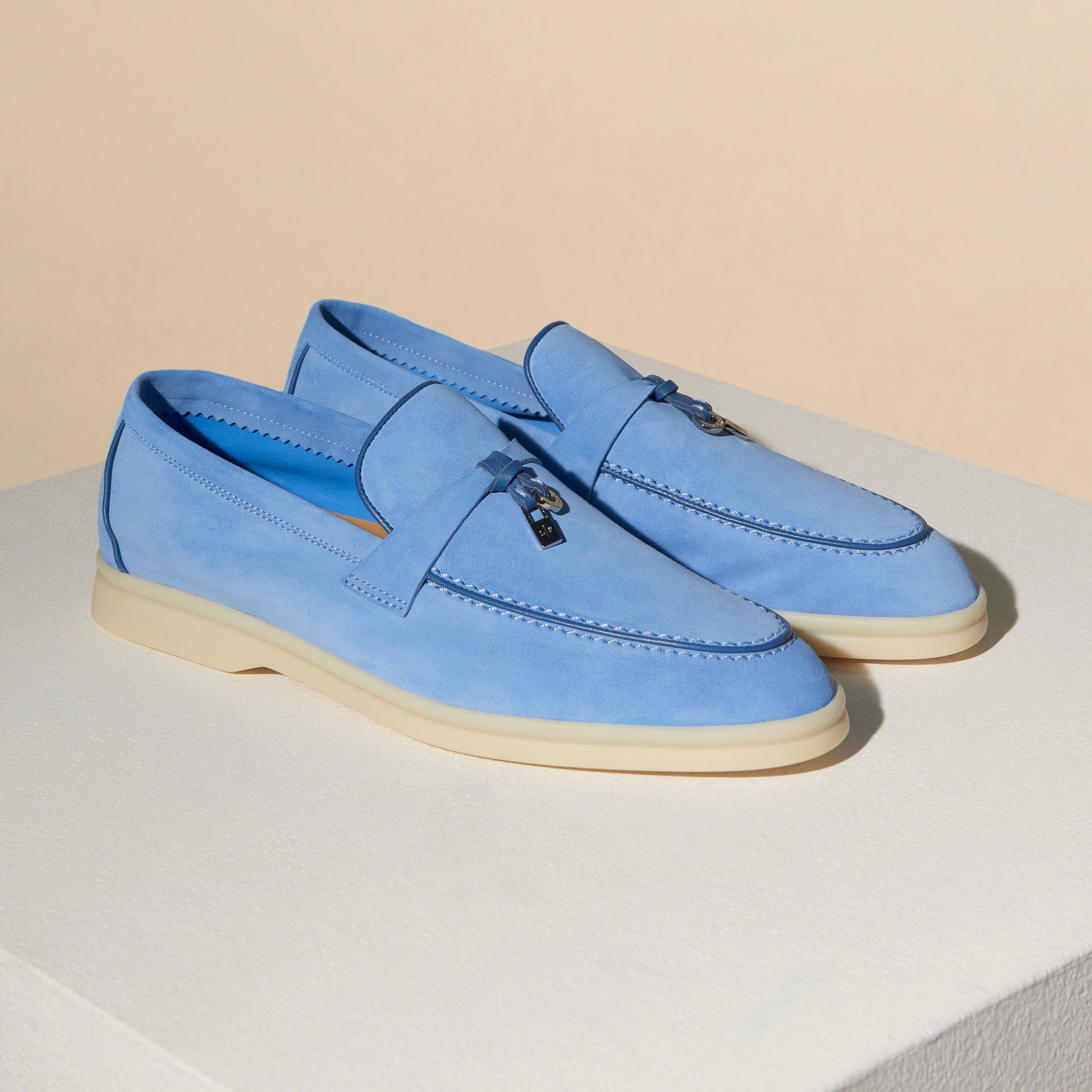 Summer Charms Walk Piping Loafers